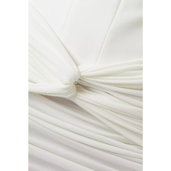 Alex Perry Strapless Corset Ruched Mini Dress in Crepe Jersey US 4 - Picture 5 of 9